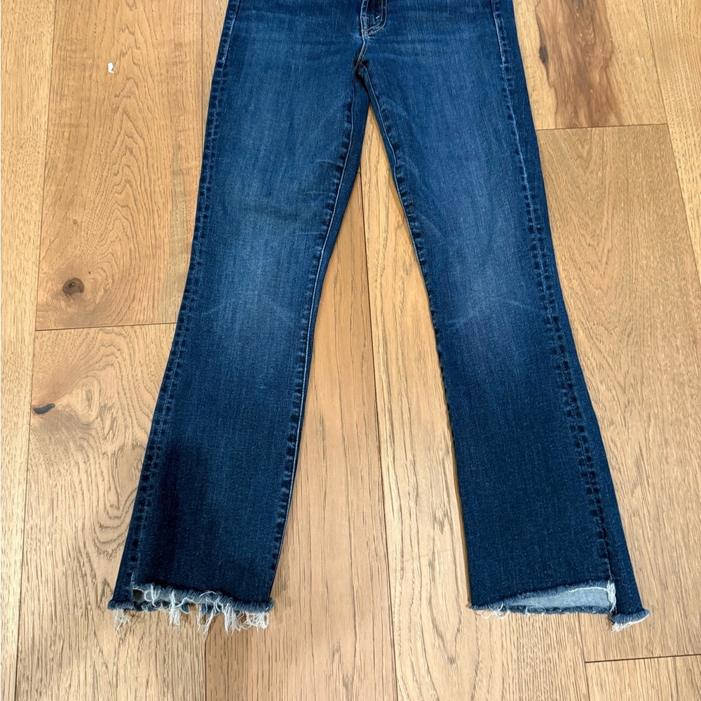 MOTHER Dark Blue Flare Jeans